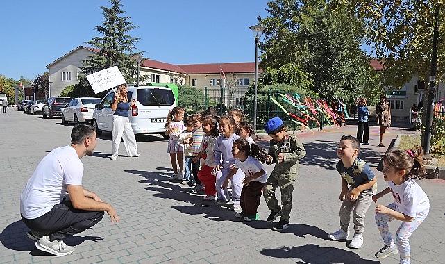 Çankaya Belediyesiyle Avrupa Hareketlilik Haftası: Miniklere Hareketli Yaşamın Temelleri