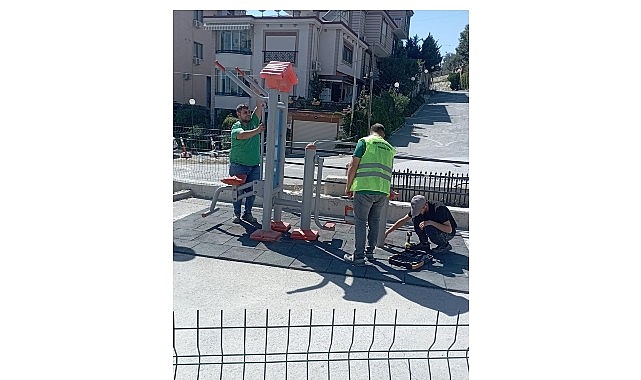 Edremit Yeşil Alanlarda Süregelen Bakım ve Güvenlik Çalışmaları