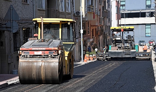 Elmasbahçeler Mahallesi’nde Asfalt Yenilemeyle Yollar Konforlu Hale Geldi