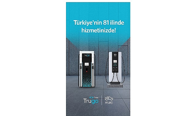 Eşarj ve Trugo Roaming İş Birliği: Türkiye Geneline 81 İlde Üniversiteye Sinyal Veren Hızlı Şarj Ağı
