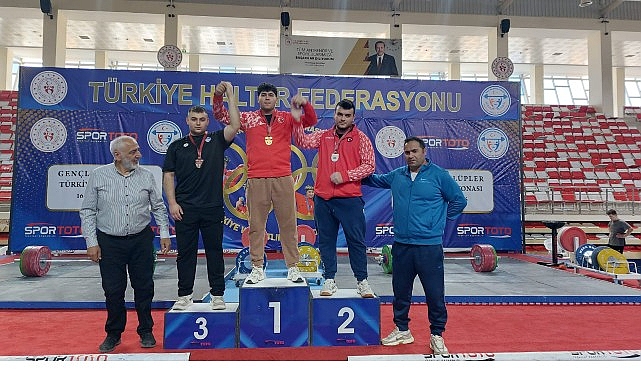 Eskişehir’de Gençler Halter Şampiyonası: Kahramankazan’dan 4.lik ve 3’erlik madalyalar