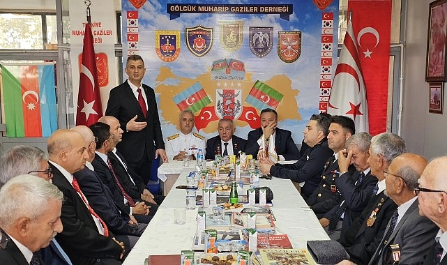 Gölcük Anıtpark’ta 19 Eylül Gaziler Günü ve Atatürk’e Gazî‑Mareşal Unvanı Töreninin 104. Yıl Dönümü