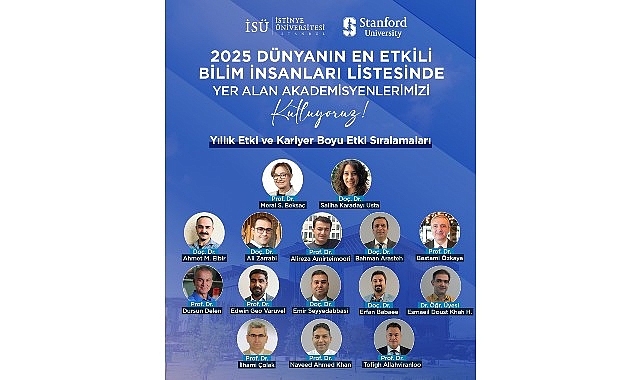 İstinye Üniversitesi Akademisyenlerinin Stanford Başarısı: Küresel Etki ve Mevzii Sıralama