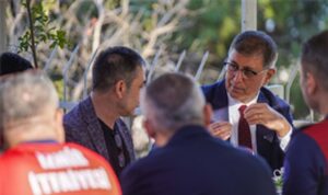Kadifekale İtfaiye Grubu Ziyareti: Başkan Tugay’dan İtfaiye Haftası Kutlaması