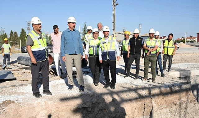 Konya’da İçme Suyu İçin 62 Kilometrelik Isale Hattında Bağlantı Çalışmaları Başladı
