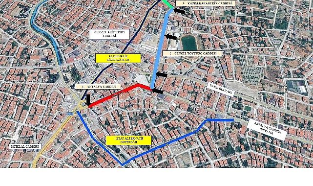 Korkuteli’de Asfaltlama Seferberliği Başlıyor: Etaplarla Yol Yenilemesi