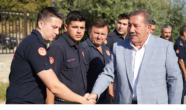 Milas’ta İtfaiye Haftası Ziyareti: Başkan Topuz’dan Fedakarlığa Vurgulu Destek