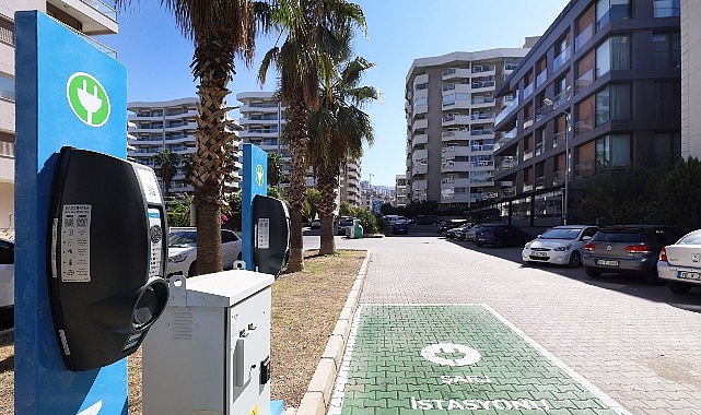 Narlıdere’de Elektrikli Şarj Ağı 7 Noktaya Çıkarken Abone Sayısı 900’ü Aştı
