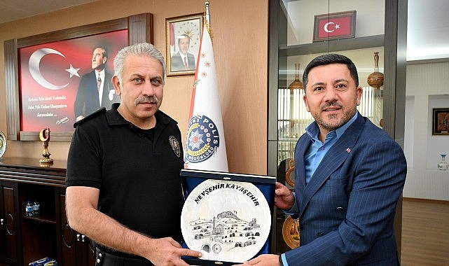 Nevşehir’de Yeni Emniyet Müdürü Karaman’a Ziyaret ve Başarı Dilekleri