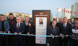 Şehit Polis Şeyda Yılmaz’ın İsmiyle Anılan Parkın Resmi Açılışı ve Anma Töreni