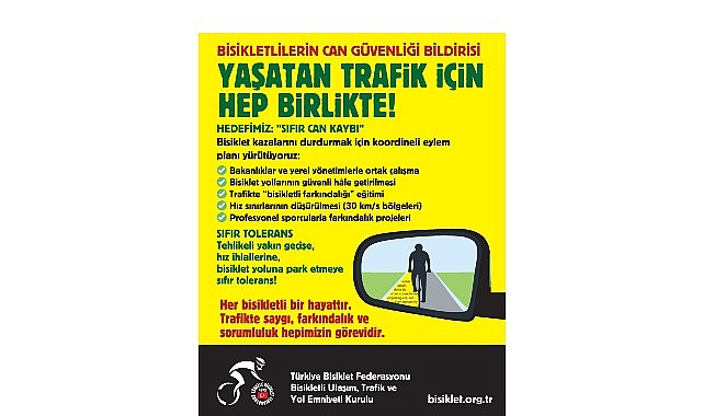 Türkiye Bisiklet Güvenliğinde Yeni Eylem Planı: Sıfır Can Kaybı İçin Koordineli Adımlar