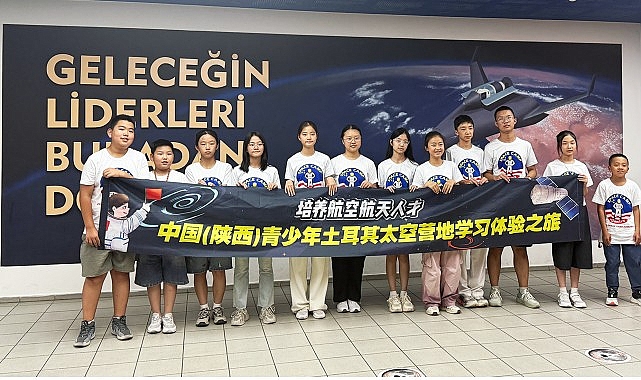 Uzay Kampı Türkiye, Shaanxi Xianyang’dan Öğrencileri Ağırlarken Kültürler Arası Keşfi Sürdürüyor
