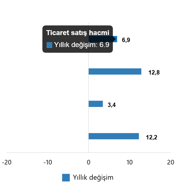 Ağustos 2025 Türkiye Ticaret ve Perakende Satış Hacmi Değişim Raporu