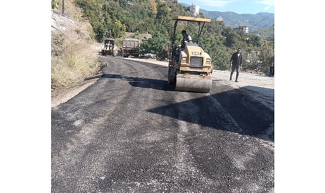 Alanya Kırsal Yol Bakım ve Hazırlık Çalışmaları Kışa Giriyor