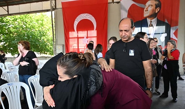 Antalya İtfaiyesi’nde Levent Okutan için veda töreni: Değerli hizmete veda