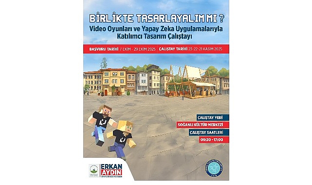 Birlikte Tasarlayalım mı? – Şehir Tasarımı için Oyun ve Yapay Zeka Atölyesi