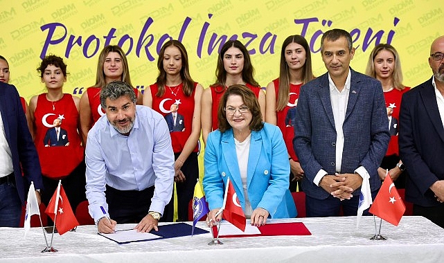 Didim Belediyesi ve Polat Grup Didimspor Kadın Voleybol Takımı İçin İş Birliği Anlaşması