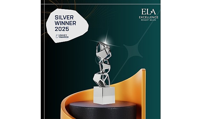 Ela Excellence Resort Belek’in Web Başarısı: The Davey Awards 2025’te Gümüş Ödül