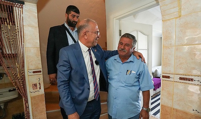 Gaziemir Belediyesi, Beyazevler Yangını Sonrası Yeniden Yaşanabilir Bir Yuva İçin Eşgüdümlü Destek Verdi