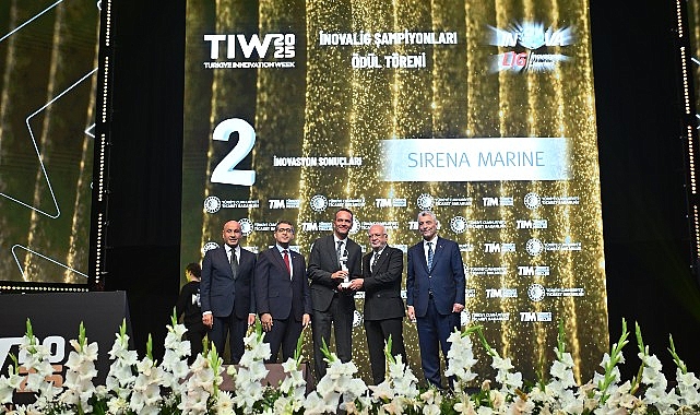 İnovaLİG Şampiyonları Ödül Töreninde Sirena Marine İlk Başarısını Taçlandırdı