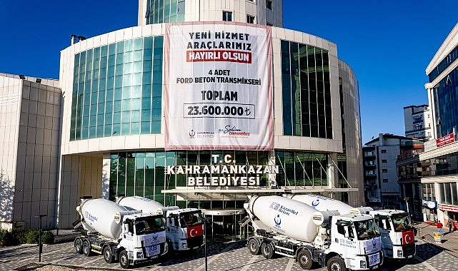 Kahramankazan’da KazanBel Beton Filosu 4 Sıfır Kilometre Mikserle Güçlendirilirken