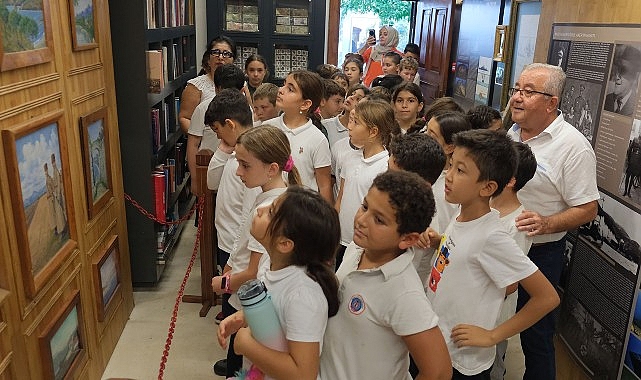 Kemer Belediyesi Kültür Evi Ziyaretinde Öğrenciler Tarihle Buluştu