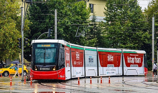 Kocaeli Kitap Fuarı ve Özel Tramvay Tasarımlarıyla Kültürel Coşku