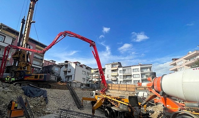 Kocaeli’de Yeni Kuruçeşme Merkez Camii İçin Hafriyat ve Fore Kazık Çalışmaları Tamamlandı