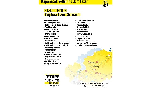 L’Étape Türkiye by Tour de France: İstanbul’da Amatörler İçin Özel Gün