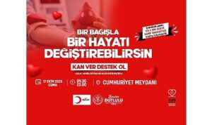 Manisa’da Kan Bağışı Kampanyasıyla Şehrin Sorumluluk Projesi Destekleniyor