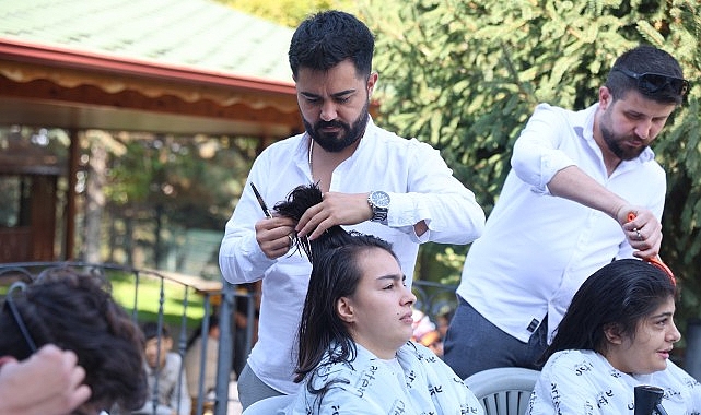 Nevşehir Belediyesi ve Berber-Kuaför Odası Özel Öğrencilere Saç ve Sakal Bakımı Desteği
