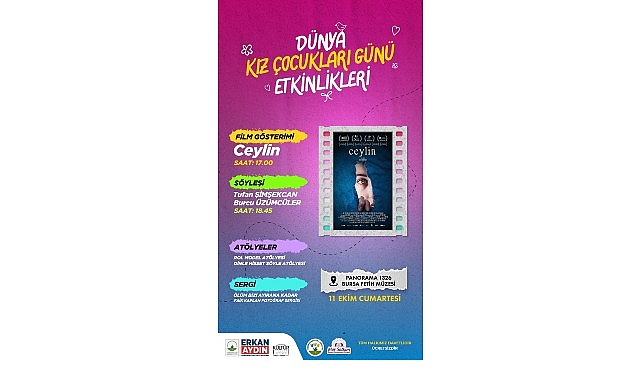 Osmangazi Belediyesi’nin 11 Ekim Dünya Kız Çocukları Günü Kutlamaları