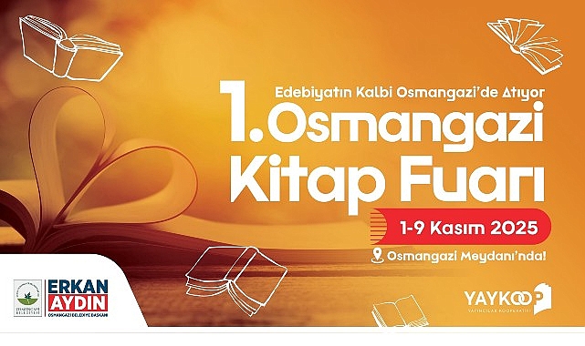 Osmangazi Kitap Fuarı: Edebiyatın Kalbi Bursa’da 9 Gün Boyunca Atacağı Adımlar