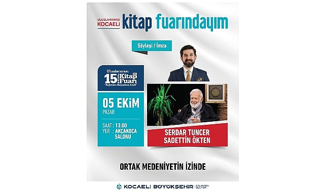 Uluslararası Kocaeli Kitap Fuarı 15 Yaşında: Anadolu Mayasının Esası Birlikte Yükseliyor