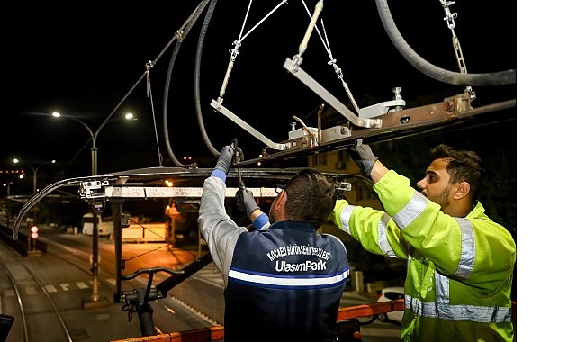 Akçaray Tramvayında Güvenli ve Sürekliliği Ön Planda Tesis Bakım Adımları