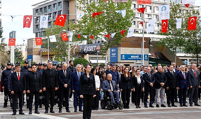 Antalya’da Atatürk Anma Törenleri 87. Yılında Birlik ve Saygı İçinde Gerçekleşti