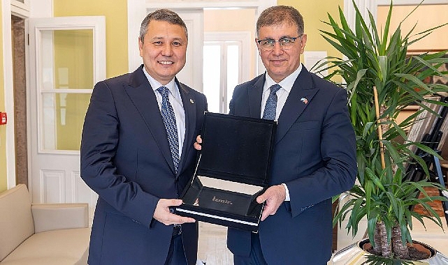 Ay Yıldızlı Konak’ta Kazakistan Heyetiyle Kültürel ve İş Birliği Vurgusu