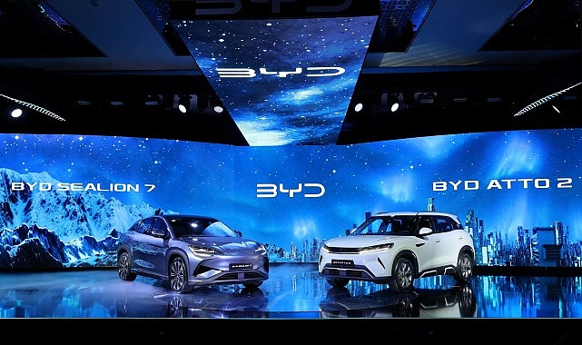 BYD SEALION 7 ve ATTO 2: Türkiye’de Elektrikli Aileye Yeni Üyeler