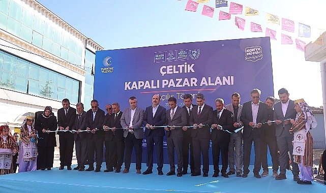 Çeltik Kapalı Pazar Yerinin Açılışı: Uzakları Yakın Eden Büyük Bir Hizmet