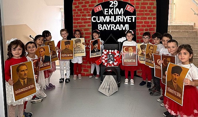 Cumhuriyet Bayramı Coşkusu: Çankaya Kreşlerinde Miniklerden Büyük Gurur
