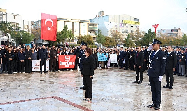 Didim’de 10 Kasım Anma Töreni: saygı ve birlik mesajı