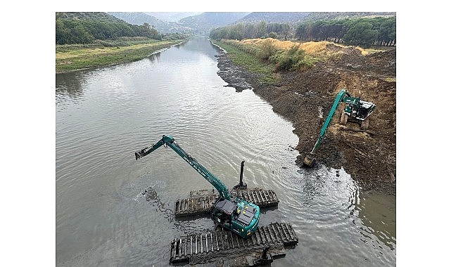 DSİ Genel Müdürü Balta Eşliğinde İzmir’de Taşkın Önleme ve Yatak Düzenleme Çalışmaları