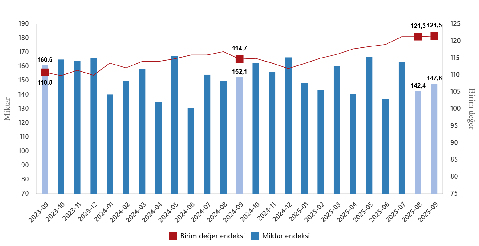 Güncel Dış Ticaret Göstergeleri: İhracat ve İthalatta Değişimler ile Endeksler