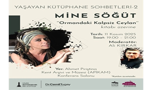 İzmir Yaşayan Kütüphane Sohbetleri: Mine Söğüt ile Özgün Bir Akış