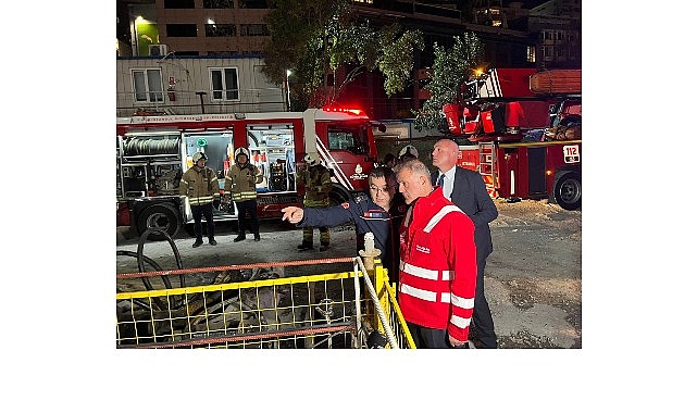 Kabataş Şantiye Binasında Iskele Çökmesi: 5 İşçi Mahsur Kaldı, 2’si Kurtarıldı
