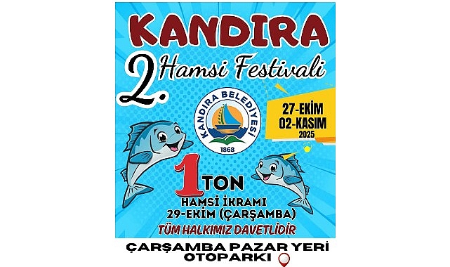 Kandıra’da Hamsi ve Yöresel Ürünler Festivali 2. Yıl Heyecanı