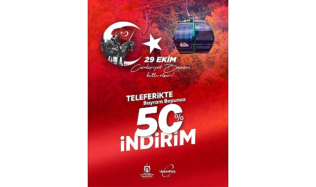 Kartepe Teleferik’te Cumhuriyet Bayramı Özel İndirimini Kaçırmayın