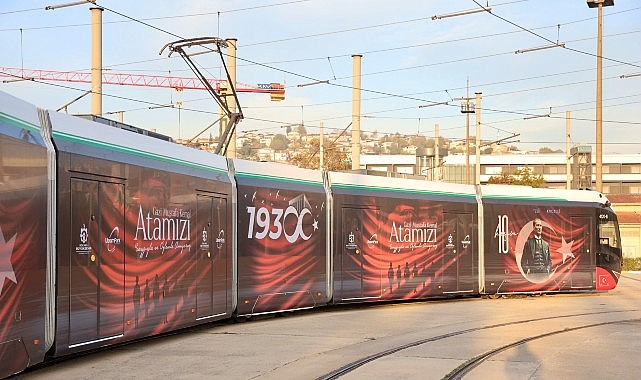 Kocaeli’de 87. Yıl Saygı Duruşu ve Giydirilmiş Ulaşım Araçları