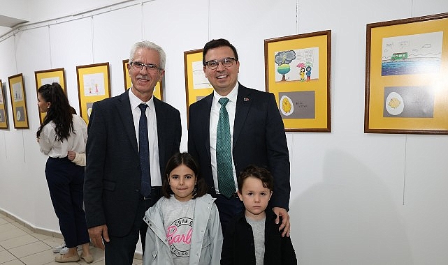 Konak Kültürevi’nde Yılın Yazarı Rıfat Ilgaz Karikatür Atölyesi Sergisi Açılışı