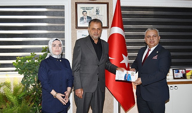 MELKÜDER Başkanı Ercan Öztürk ve Sekreter Hatice Polat’tan Kemer Belediye Başkan Vekili Mustafa Bilici Ziyareti